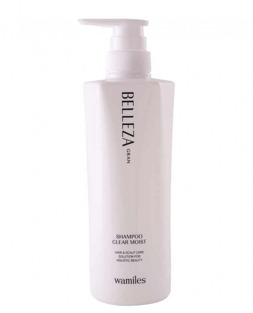 Wamiles Shampoo Clear Moist  Амінокислотний шампунь для глибокого зволоження волосся, 500 ml 