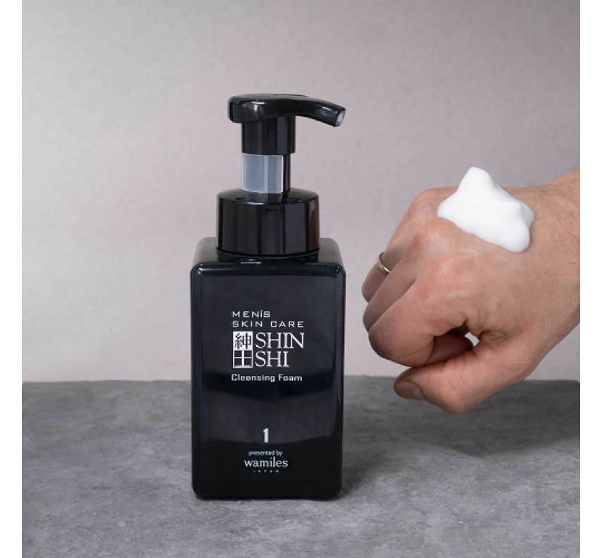 SHINSHI Men's Skin Care Cleansing Foam Чоловіча піна для гоління, 400 мл  