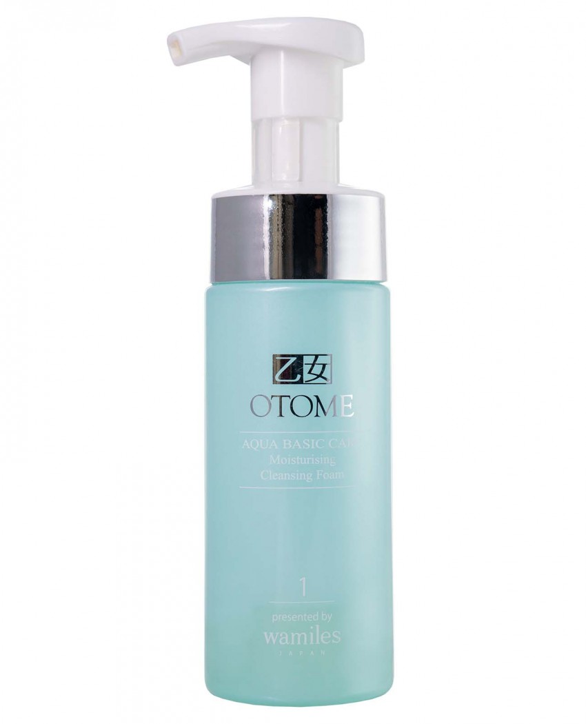 OTOME Aqua Basic Care Moistrurising Cleansing Foam Зволожуюча пінка для обличчя, 150 мл 