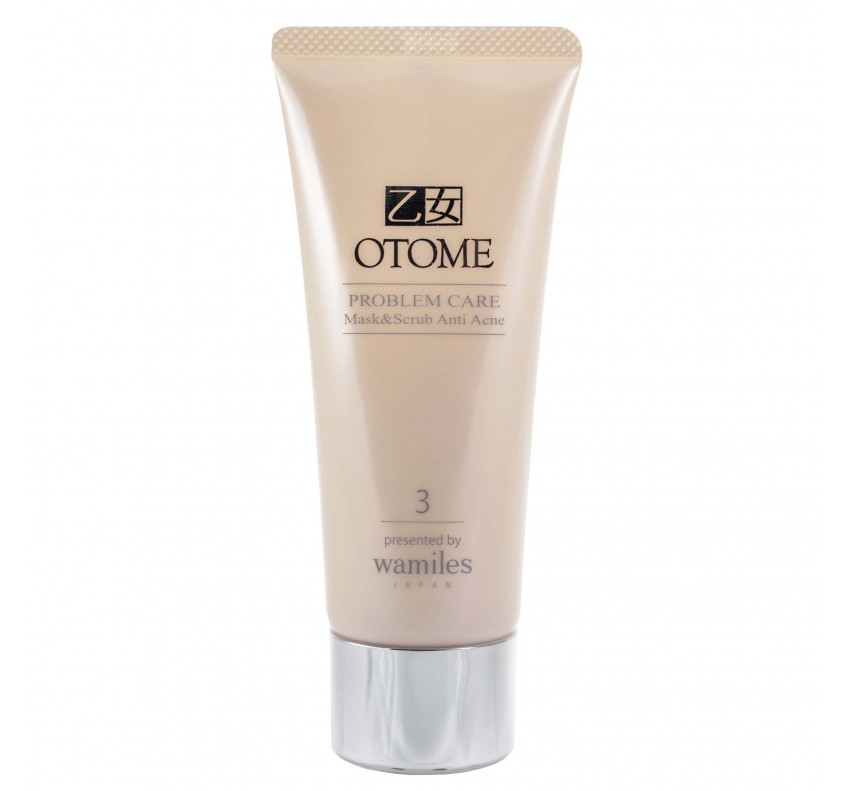 OTOME Problem Care Mask&Scrub Anti Acne Маска-скраб для проблемної шкіри обличчя, 100 г 