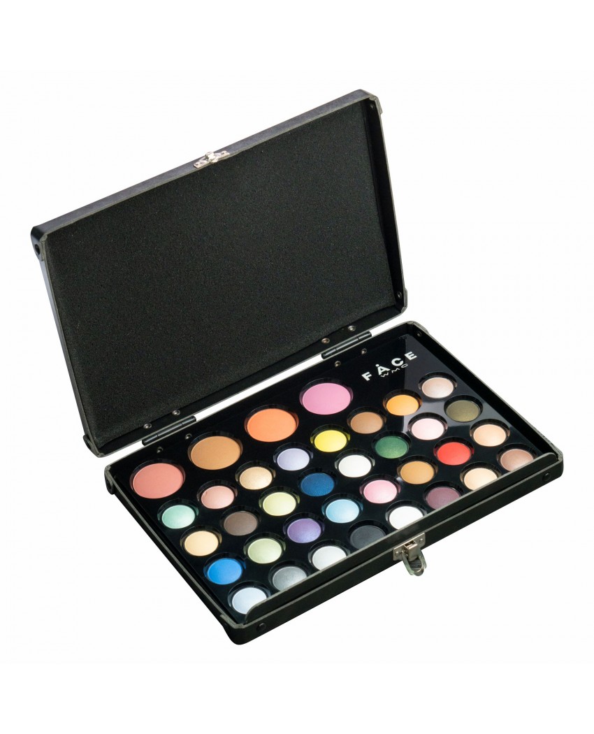 Wamiles Eyeshadow set the Colors 36 Професійний набір тіней і рум'ян,1,7 г / 5 г