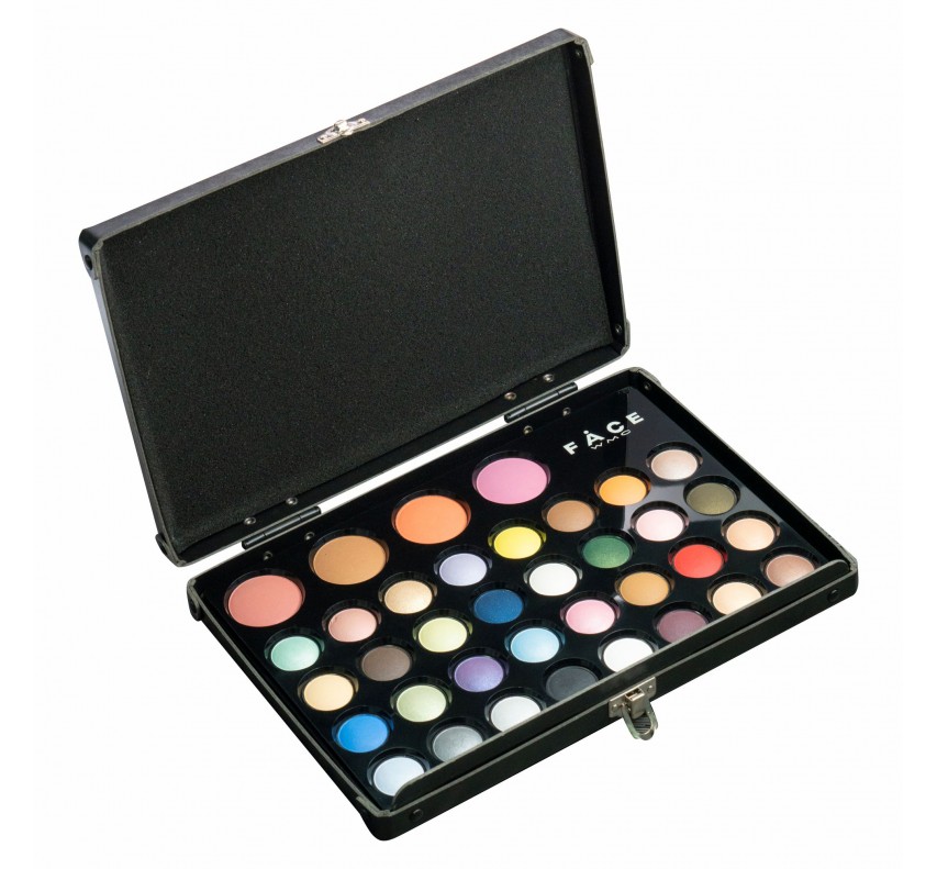 Wamiles Eyeshadow set the Colors 36 Професійний набір тіней і рум'ян,1,7 г / 5 г