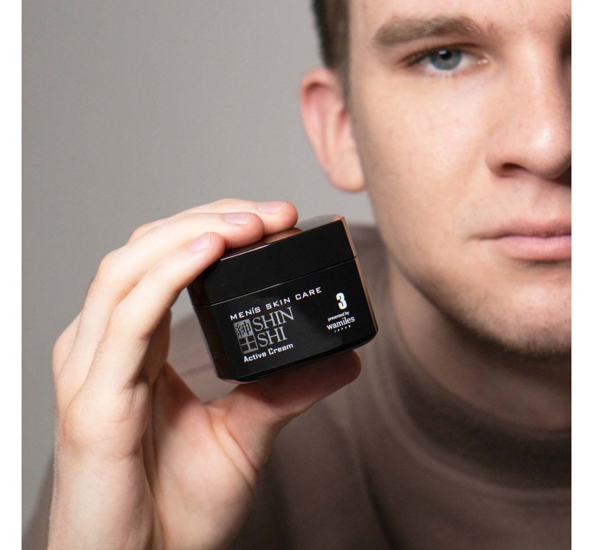 SHINSHI  Men's Skin Care Active Cream Чоловічий крем для обличчя, 50г 