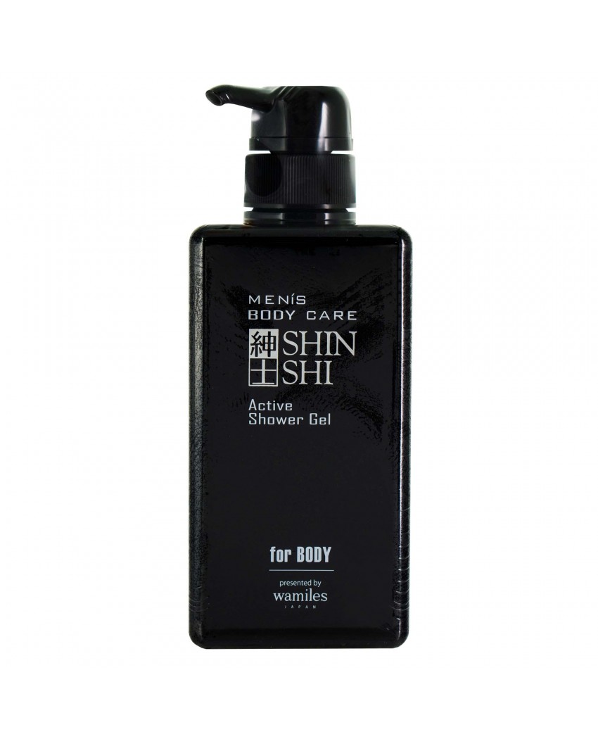 SHINSHI Men's Body Care Active Shower Gel Тонізуючий чоловічий гель для душу, 500 мл  