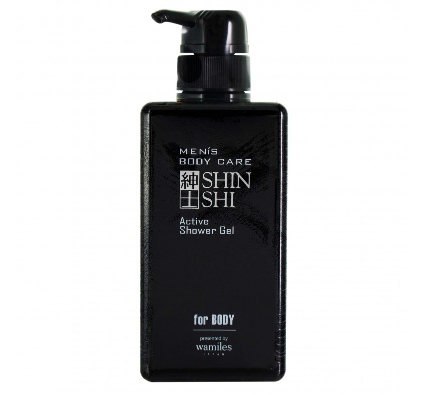 SHINSHI Men's Body Care Active Shower Gel Тонізуючий чоловічий гель для душу, 500 мл  