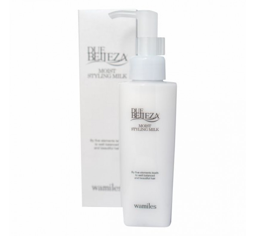 Wamiles Belleza Moist Styling Milk  Живильне молочко для відновлення волосся, 110g.