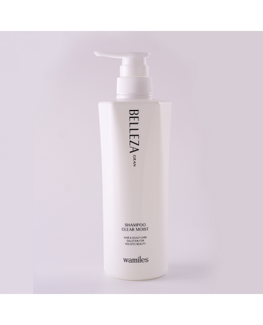 Wamiles Shampoo Clear Moist  Амінокислотний шампунь для глибокого зволоження волосся, 500 ml 